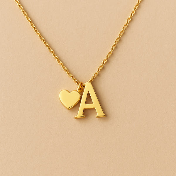 Colar Coração Delicado Personalizável™